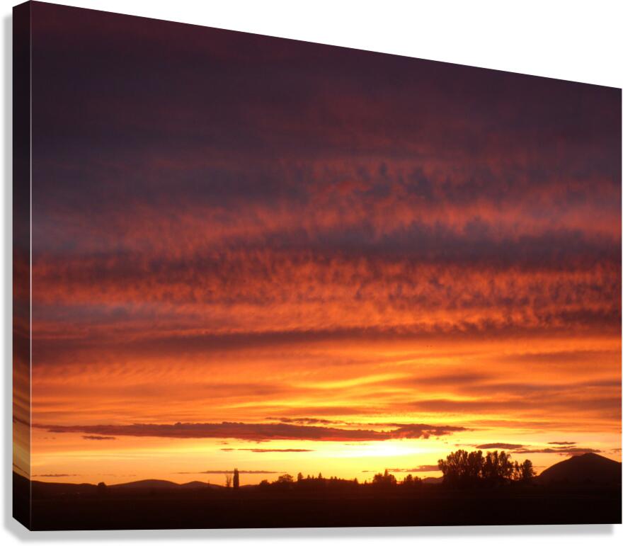 Deeper Sunset Light 2 Canvas Print