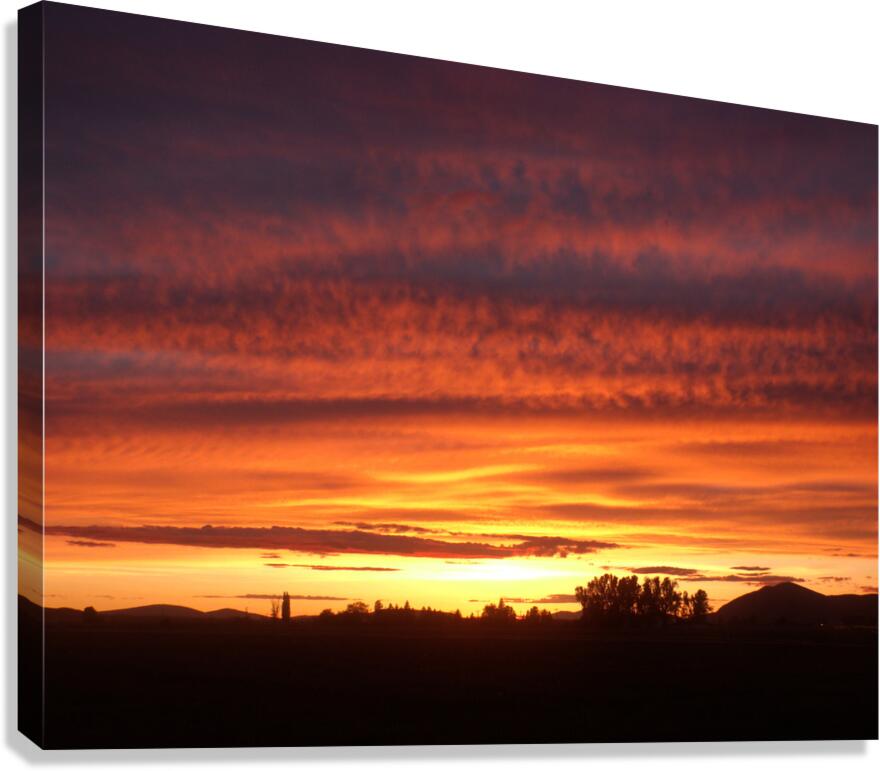Deeper Sunset Light 3 Canvas Print