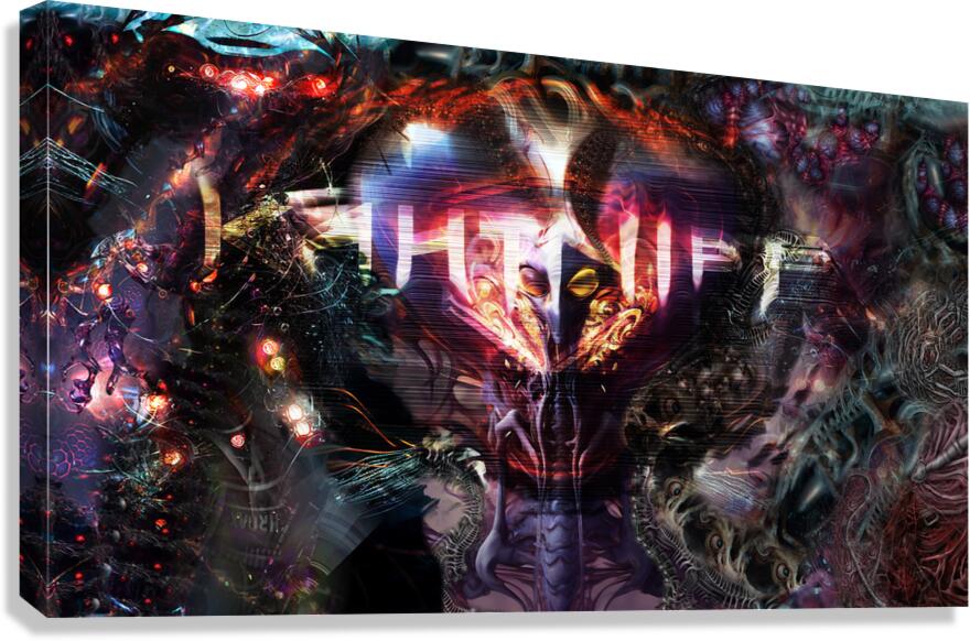 Intergalactic Nipp Canvas Print
