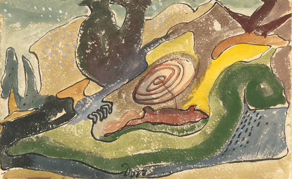 Beach 1940 Print