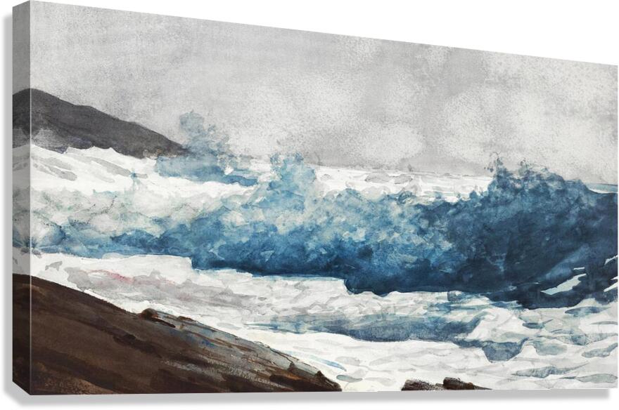 Prout’s Neck Breakers Canvas Print