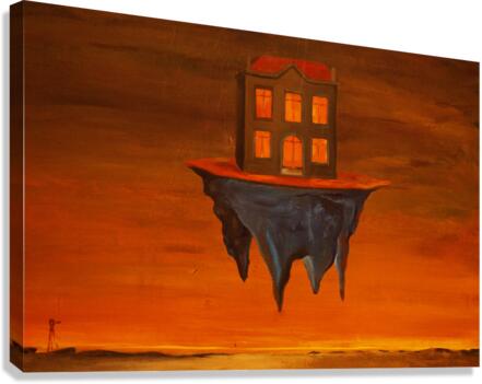 Floating kingdom Canvas Print
