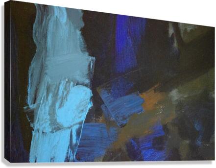Blue moon´s Canvas Print