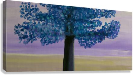Blue Sunset Canvas Print