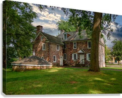 Colonial House Canvas Print