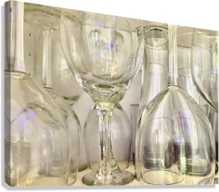 Wineglasses Canvas Print