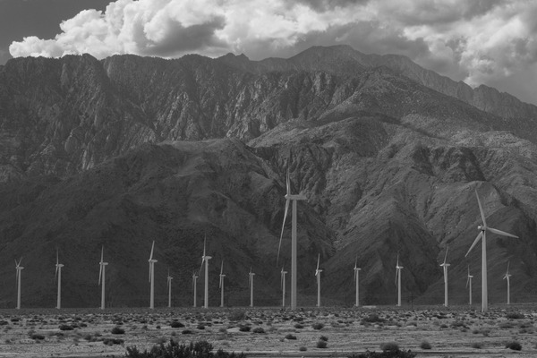 Wind Farm--Palm Springs by Christopher Nunes
