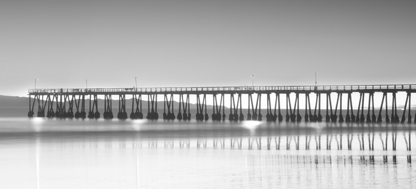 Floating Pier--Ventura Coast--California by Christopher Nunes