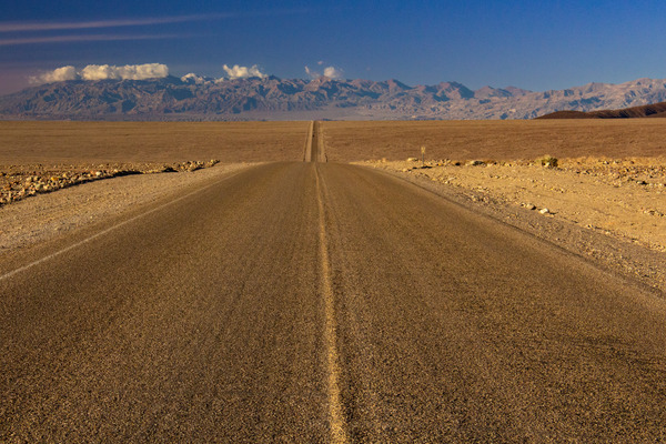 Road Less Travelled--Death Valley by Christopher Nunes
