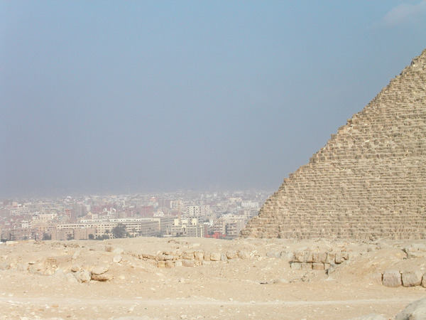Pyramid City--Cairo--Egypt by Christopher Nunes