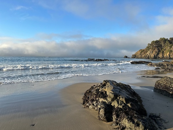 rocky beach  Print