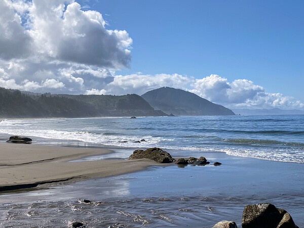 peaceful beach  Print