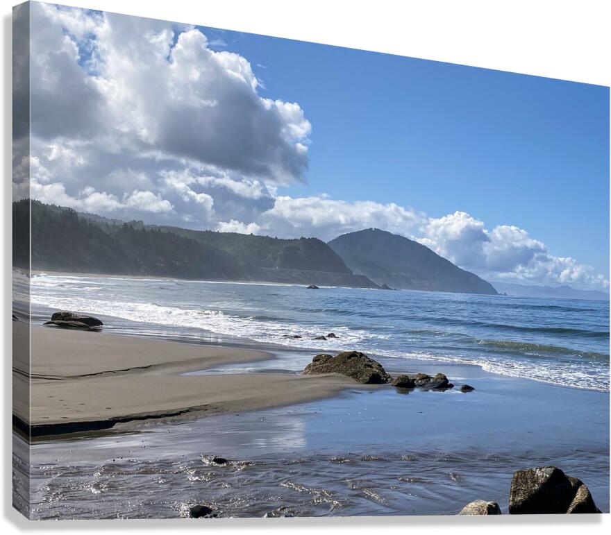 peaceful beach  Canvas Print