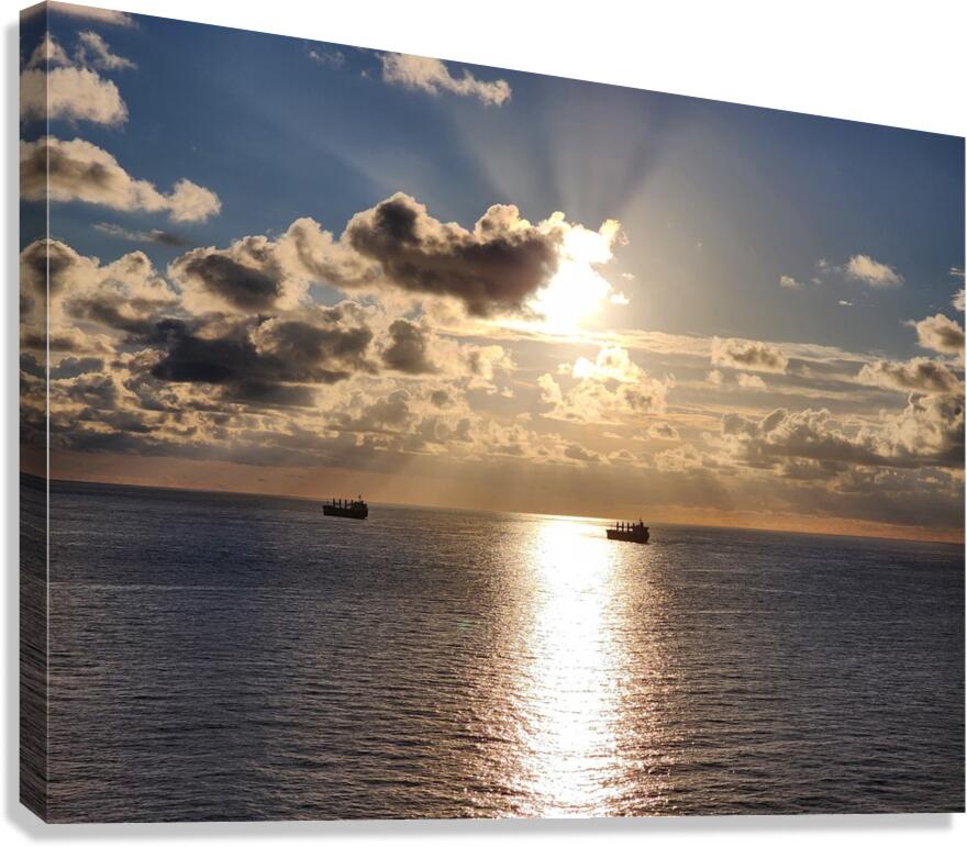 Fort Lauderdale sunset Canvas Print