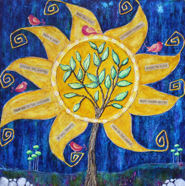 Positivity Tree Print