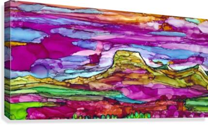 Chief Mountain Sunset  Canvas Print