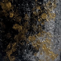 Black gold silver