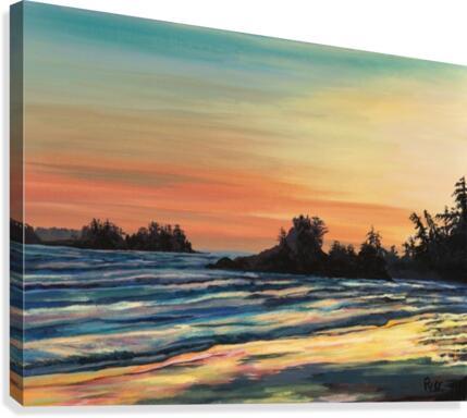 Tofino Sunset Canvas Print