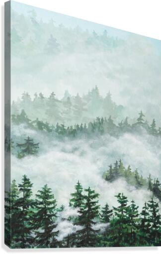 Deep Forests Canvas Print