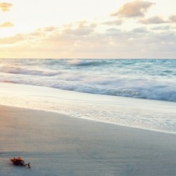 Sunset at Cayo Coco Beach
