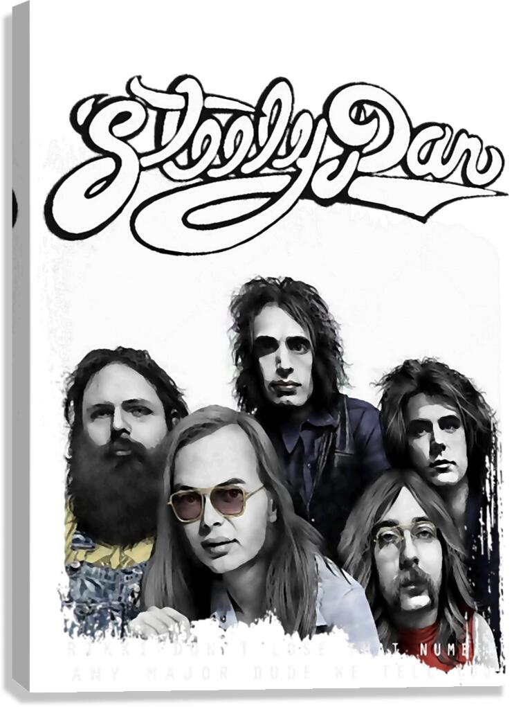 Steely Dan 2 Canvas Print