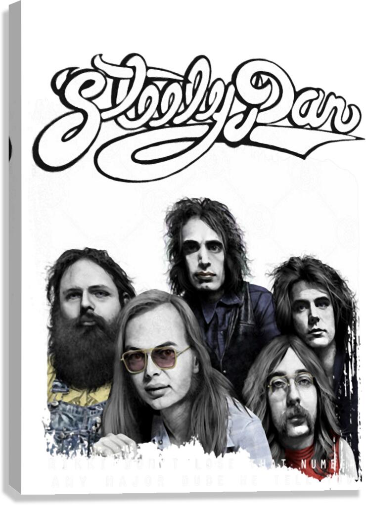Steely Dan 30 Canvas Print