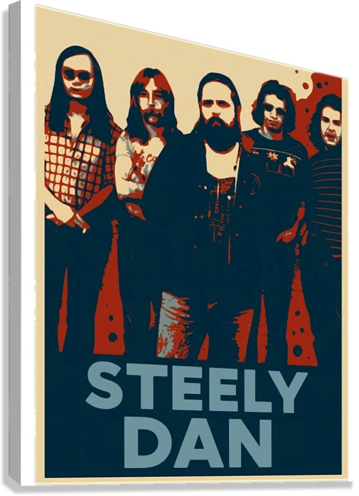 Steely Dan 41 Canvas Print