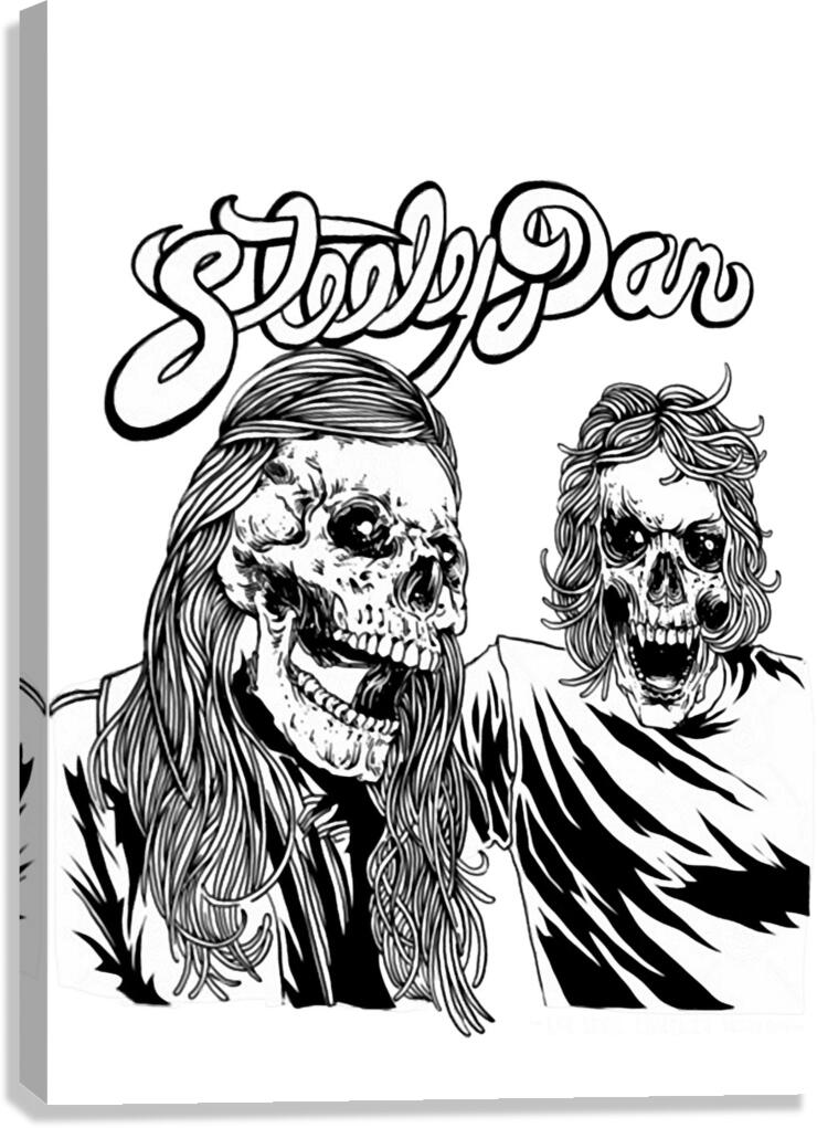 Steely Dan 45 Canvas Print