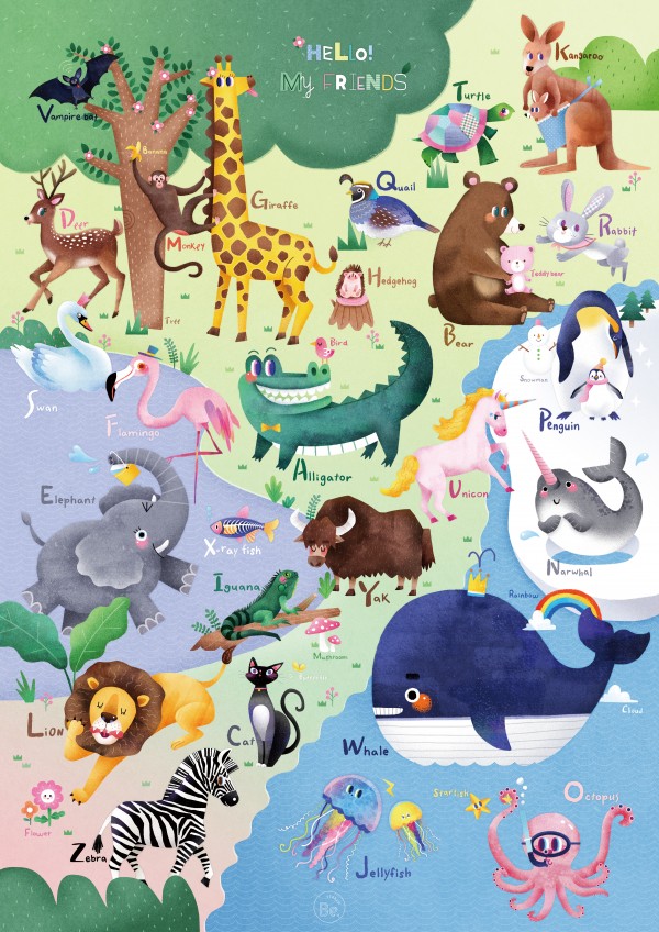 Alphabetposter Print