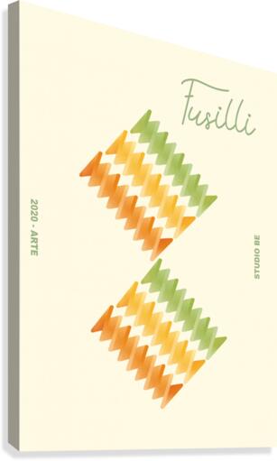 fusilli Canvas Print
