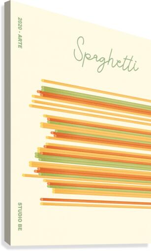 spaghetti Canvas Print