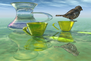 rendu 3D Tea time