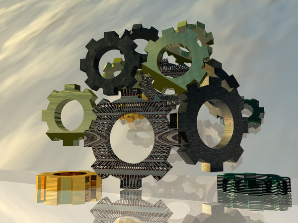 rendu 3d Gears of Life by ch Ragaine