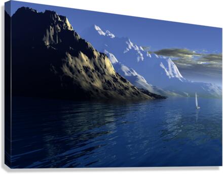 Solitaire Canvas Print