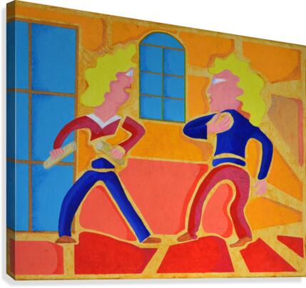 partage Canvas Print