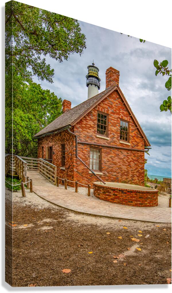 Lighthouse History Canvas Print
