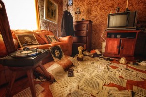 Abandoned Musicians Apartment