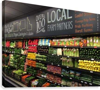 Local Fresh Canvas Print
