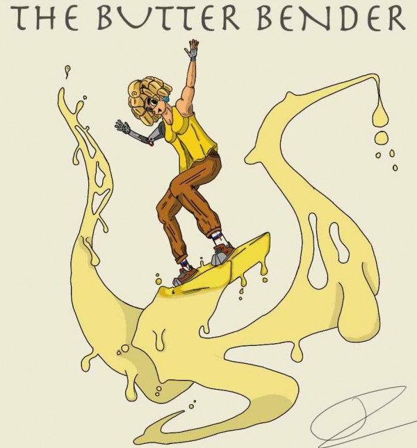 ButterBender by Bald Guy Drawing
