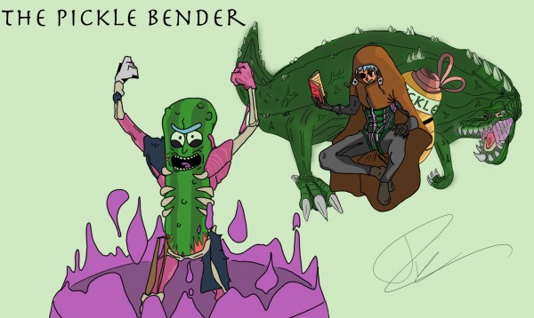 PickleBender Print