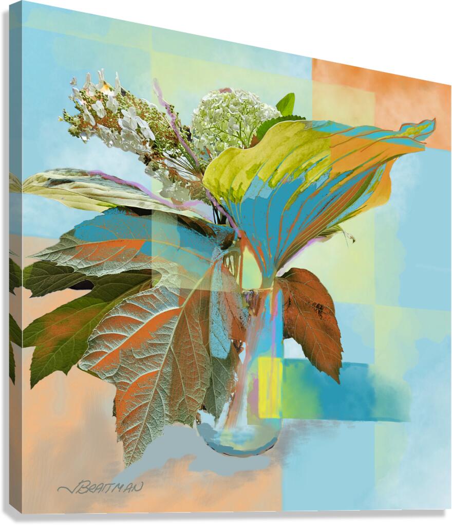 Leaf Study Canvas Print