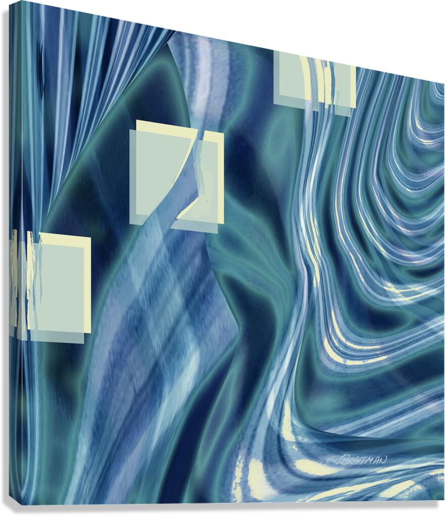 Eddies Canvas Print