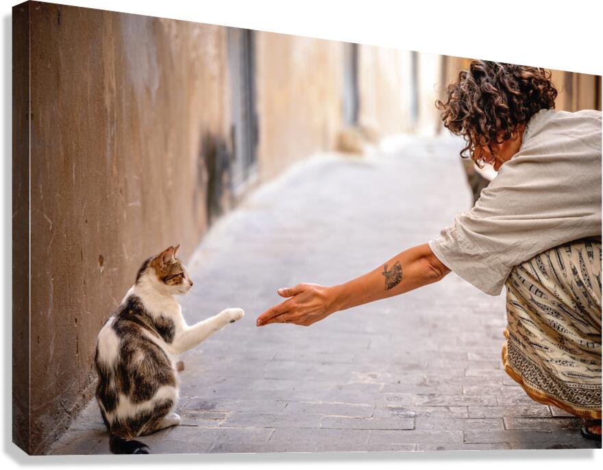 The Offering Canvas Print