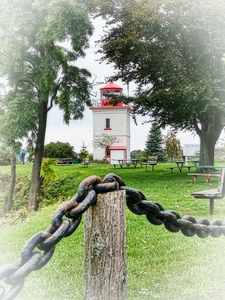 the lighthouse at Goderich ON.