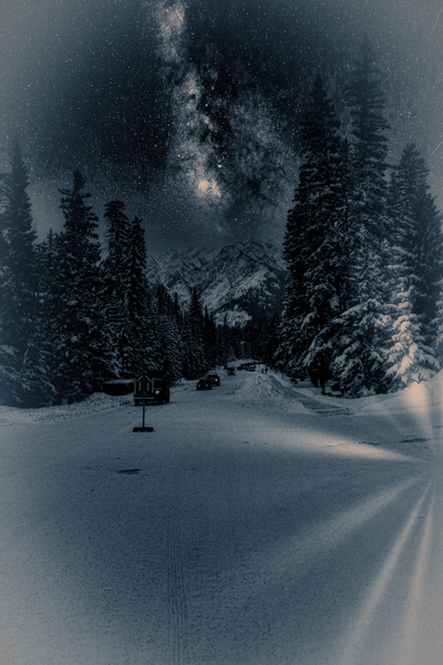 Banff Winter Print