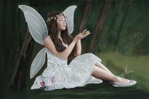 La fee aux papillons