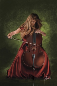 La violoncelliste