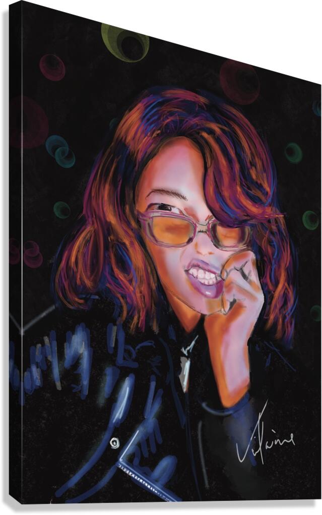 Perplexe Canvas Print