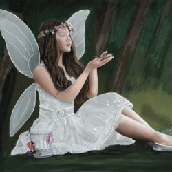 La fee aux papillons