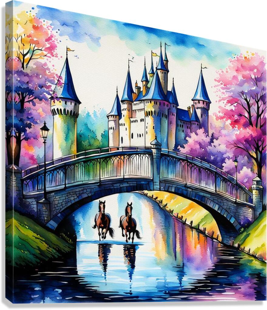 Once Upon a Time Canvas Print